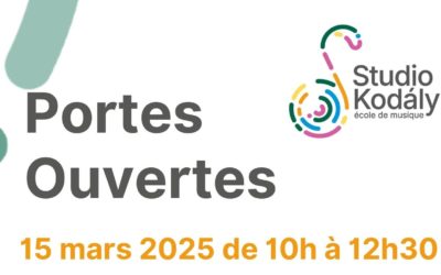 Portes Ouvertes au Studio Kodály !
