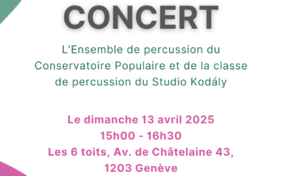 Concert exceptionnel de percussions