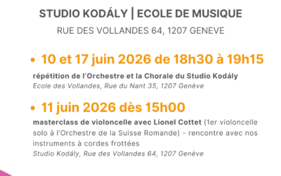 Portes Ouvertes au SK 🎶